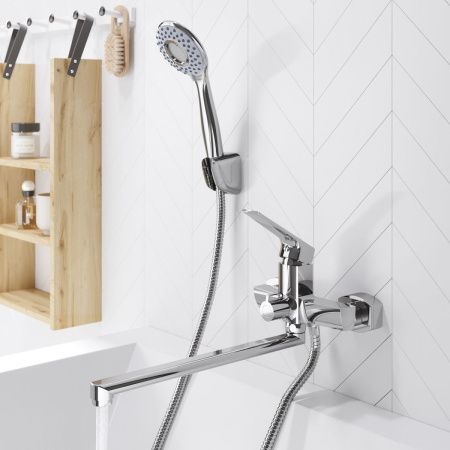 Смеситель для ванны Tokito SENDAL TOK-SEN-1015 настенный хром