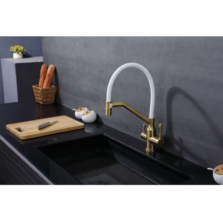 Смеситель для кухни Raglo R81 R81.62.03 на мойку золото