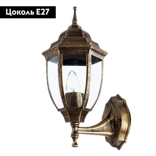 Уличный настенный светильник Arte Lamp Pegasus (Пегасус) A3151AL-1BN - фото 2