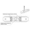 Коннектор Denkirs DK Track Black (ДК Трацк Блацк) TR1008-BK