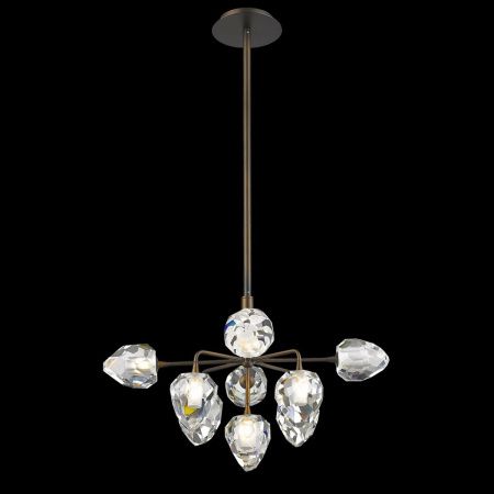 Люстра на штанге Delight Collection On the Rocks (Он тхе Роцкс) P68038L-9 gold