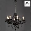 Люстра подвесная Arte Lamp Teatro (Театро) A3964LM-8BK