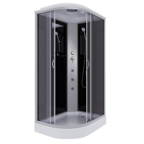 Душевая кабина Niagara Classic 35121433RG 120х80 асимметричная с крышей