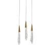 Светильник подвесной Delight Collection OD2438-3 gold/clear