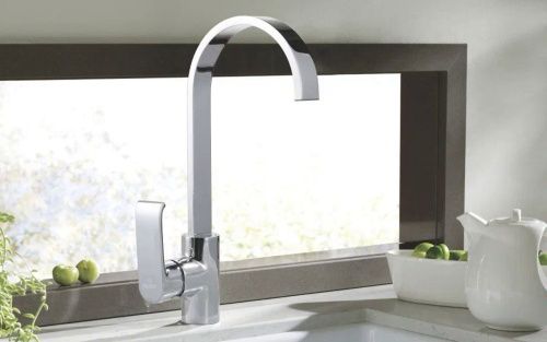 Смеситель для кухни Rose R1713 на мойку хром - фото 4