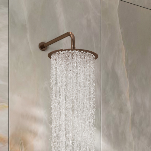 Верхний душ WasserKRAFT Asphe 7700 A331 розовое золото - фото 3