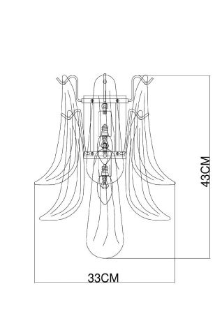 Светильник настенный Arte Lamp Maya (Маыа) A4072AP-2GO