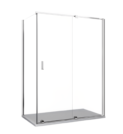 Душевой уголок Cerutti SPA PREMIATA 120-8 120х90 стекло прозрачное профиль хром глянцевый без поддона