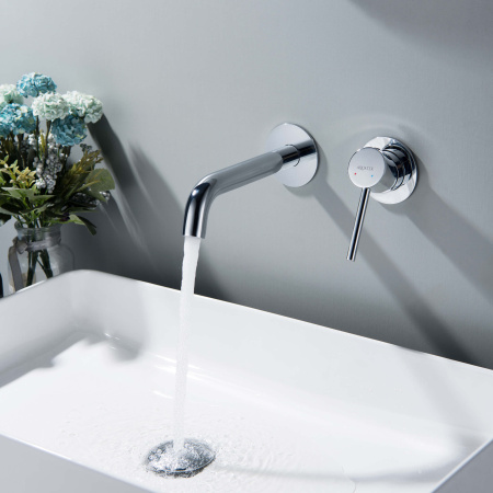 Смеситель Aquatek ЕВРОПА AQ1313CR встраиваемый в стену хром без термостата