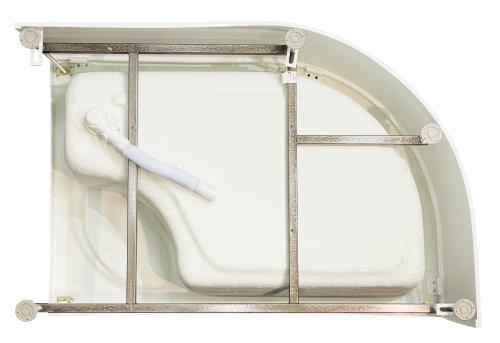 Душевой поддон Royal Bath BK RB8120BK-L 120х80 акрил белый - фото 3