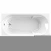 Ванна акриловая Cezares ARNO ARNO-170-80-45-W37 170х80 пристенная прямоугольная без ножек и каркаса
