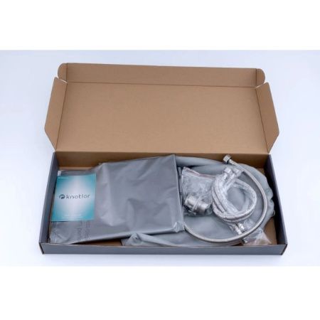 Смеситель для кухни Knotlor STREAMLINE SS-08 на мойку нержавеющая сталь