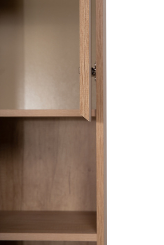 Шкаф-пенал BelBagno Kraft KRAFT-1600-1A-SC-RNN-R 33х30х160 подвесной цвет коричневый - фото 5