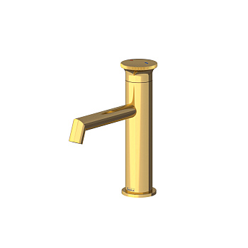 Смеситель Teska ARTE Leo S E5517 на раковину золото