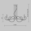 Люстра подвесная Maytoni Atlanta (Атланта) MOD051PL-09TR