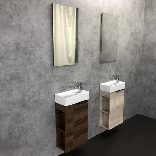Тумба с раковиной Comforty Матэ 00-00000832CF 40х22х70 - фото 5
