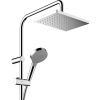 Душевая стойка Hansgrohe Vernis Shape 26286000 настенная цвет хром