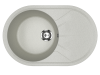 Кухонная мойка Ulgran Classic U-503-310 75х50 цвет серый