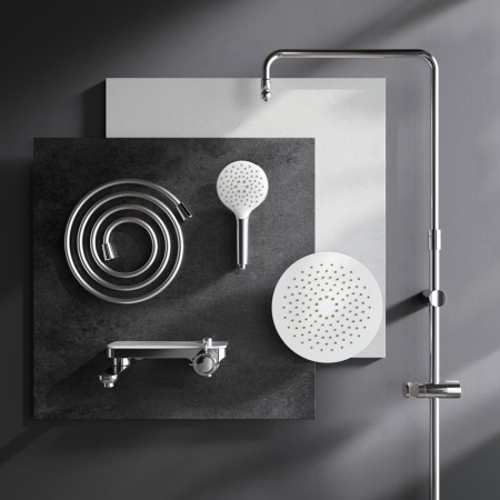 Душевая стойка Am.Pm Like F0780700 настенная цвет хром