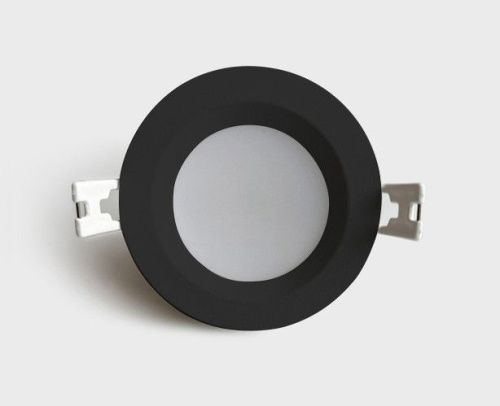 Светильник встраиваемый Italline IT08-8018 black 3000K - фото 2