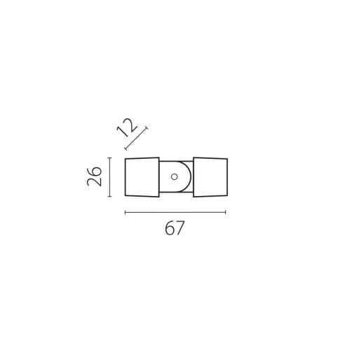Гибкое cоединение 48V Lightstar Due Hermes (Дуе Хермес) 510157 - фото 2