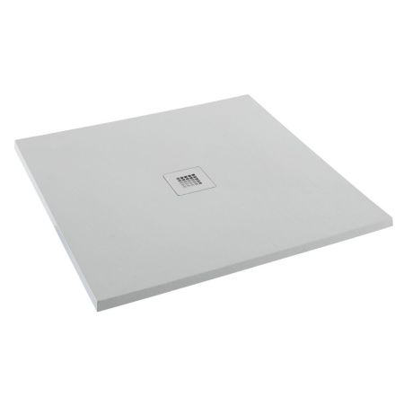 Душевой поддон из искусственного камня Aquanet Pleasure 00258875 100х100 серый без каркаса