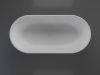 Ванна из искусственного камня Vincea Solid Surface VBT-4S04MW 170х80 отдельностоящая овальная