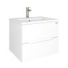 Тумба под раковину Onika Айленд 106114 60х50 подвесная цвет белый