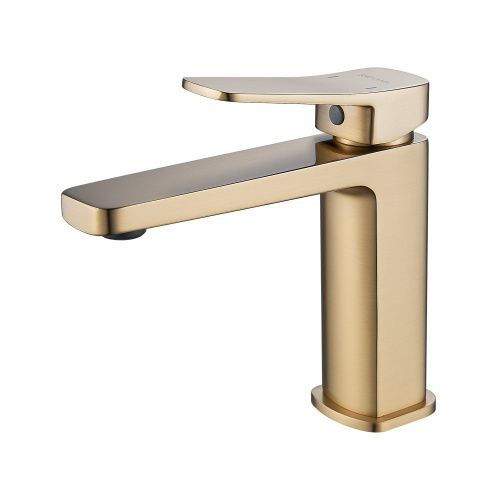 Смеситель Shevanik S9901G на раковину золото - фото 2