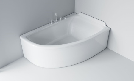 Ванна из литьевго мрамора Astra-Form Анастасия 01010024 182х125 угловая асимметричная с ножками