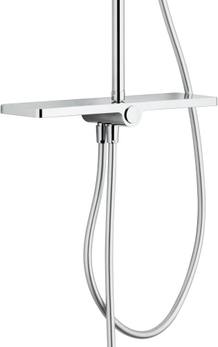 Душевая стойка Aquanet Pragmatic AF430-70-R-C настенная цвет хром - фото 2