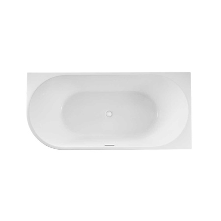 Ванна акриловая Vincea VBT-402-1700R 170х80 пристенная овальная