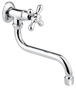 Смеситель для кухни Emmevi Deco Classic 12006S/CR настенный хром