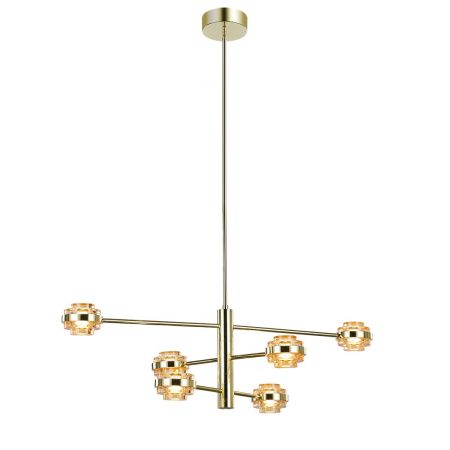 Люстра на штанге Delight Collection Indiana (Индиана) MX22030002-6A gold/champagne