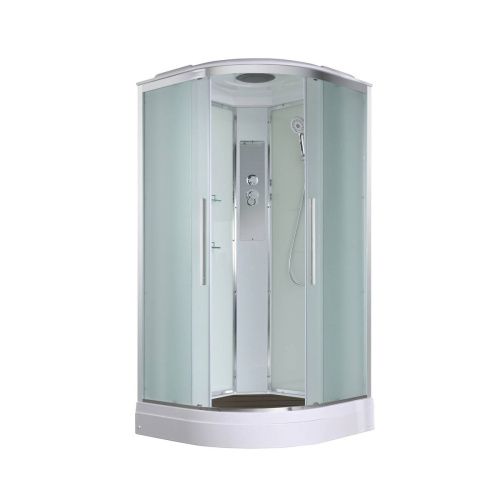 Душевая кабина AvaCan EM EM2010 100х100 четверть круга с крышей ориентация универсальная