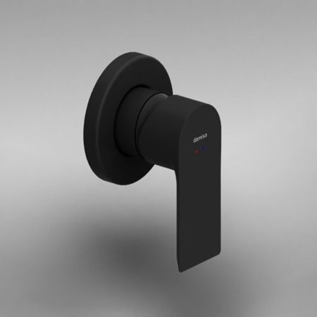 Смеситель для душа Damixa Apollo 477500300 встраиваемый в стену черный