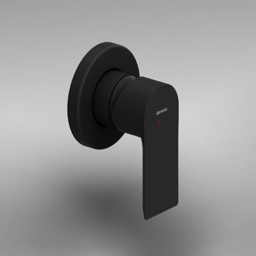 Смеситель для душа Damixa Apollo 477500300 встраиваемый в стену черный - фото 3