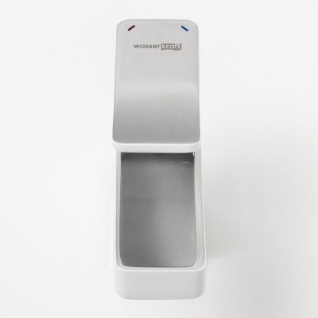 Смеситель Wasserkraft Aller 1060 WHITE 1063W на раковину белый/хром
