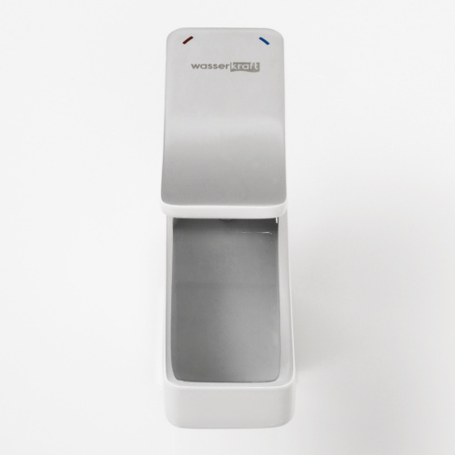 Смеситель WasserKRAFT Aller 1060 WHITE 1063W на раковину белый/хром - фото 5