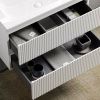 Тумба под раковину Sancos SNOB R SNR80W 80х40 подвесная цвет белый