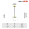 Светильник подвесной Lightera Retba (Ретба) LE135L-18W