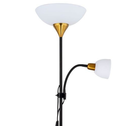 Торшер Arte Lamp Duetto (Дуетто) A9569PN-2BK - фото 4