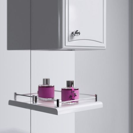 Тумба под раковину Aqwella Y Ba.01.05/2 50х30 напольная цвет белый