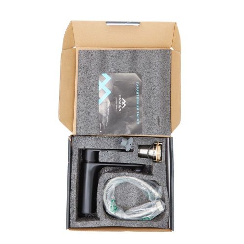 Смеситель Fashun A1085-7 на раковину черный - фото 4