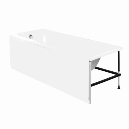 Ванна акриловая Veedi Mira 13217075 170х75 пристенная прямоугольная без каркаса