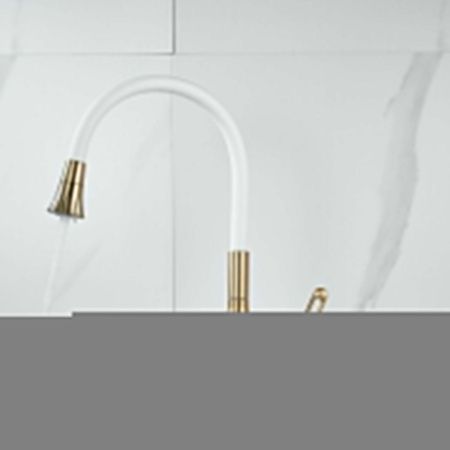 Смеситель для кухни Raffine F303G-1 на мойку золото