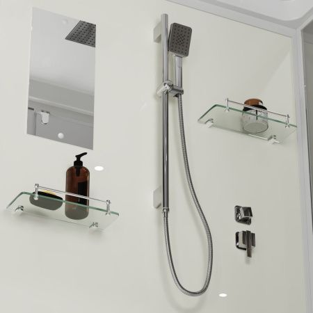 Душевая кабина Niagara Standart ST120/90/15Q 120х90 прямоугольная с крышей ориентация универсальная