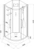 Душевая кабина Acquazzone Bogema 100 100х100 четверть круга с крышей ориентация универсальная