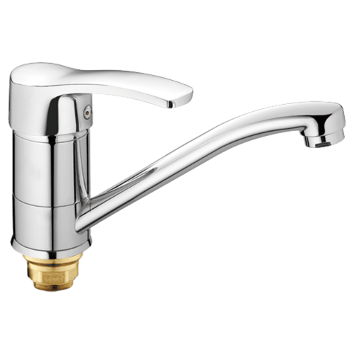 Смеситель для кухни Fashun A4570-2 на мойку хром - фото 2