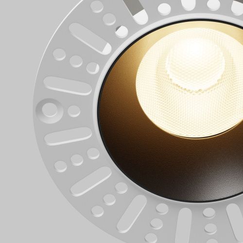 Светильник встраиваемый Maytoni Technical Dip DL121-15W-3K-TRS-B - фото 4